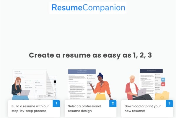 Resume Companion Reviews 2023 | Best Free Resume Builder Online