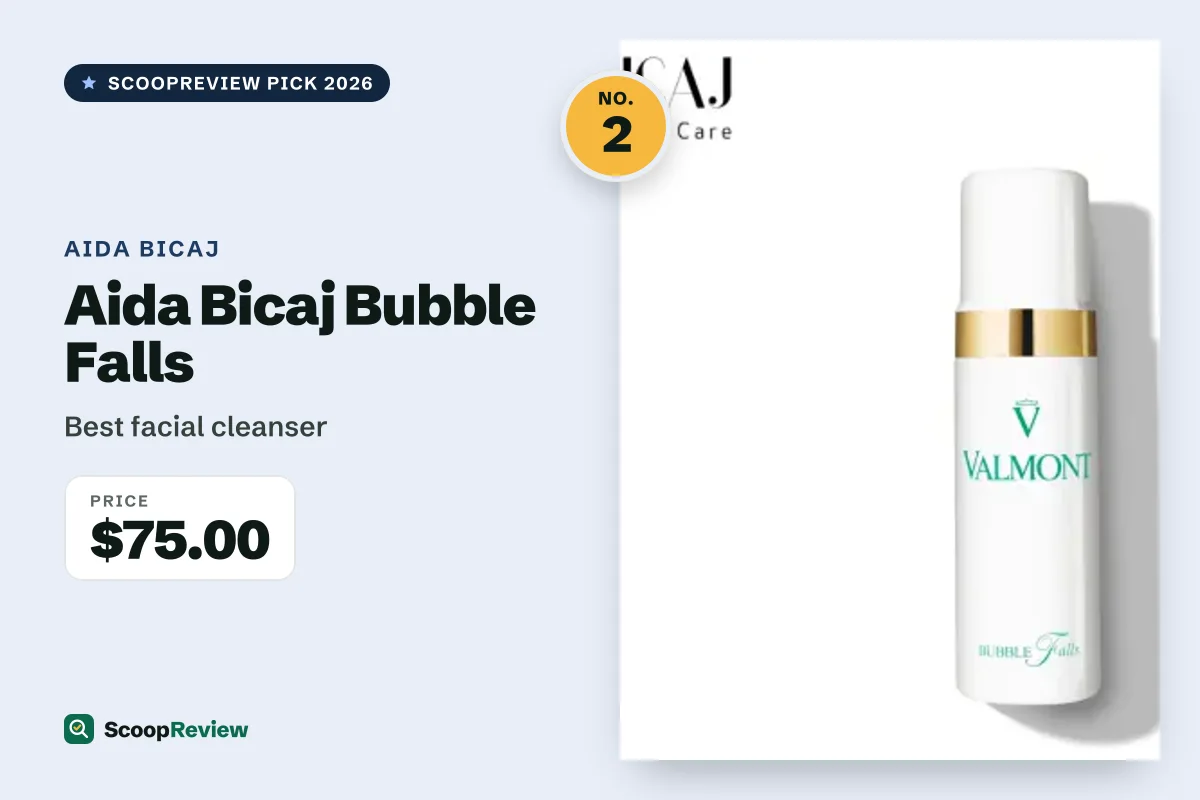 Aida Bicaj Bubble Falls – Best facial cleanser