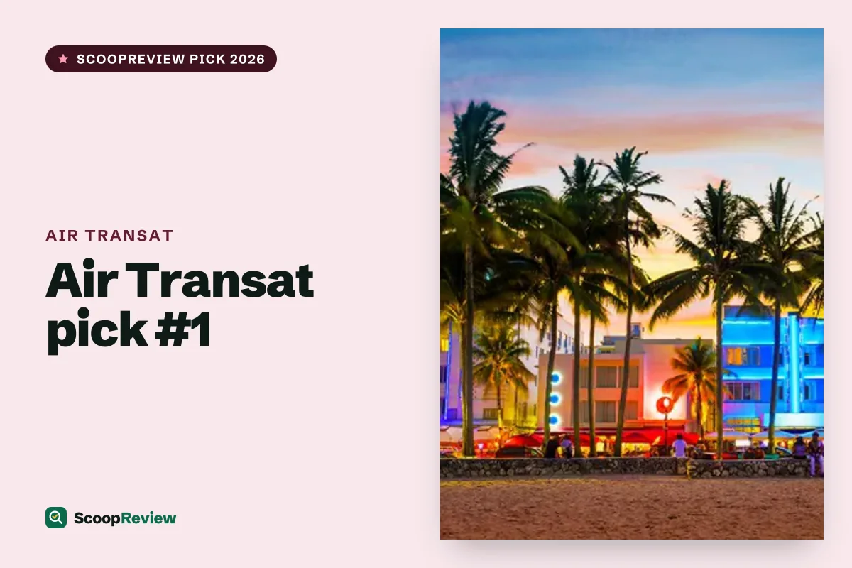 Air Transat product 1 – Air Transat review 2026