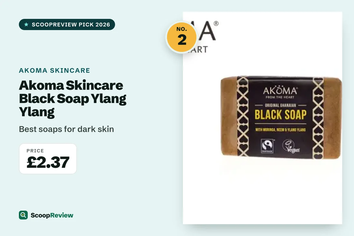 Akoma Skincare Black Soap Ylang Ylang – Best soaps for dark skin