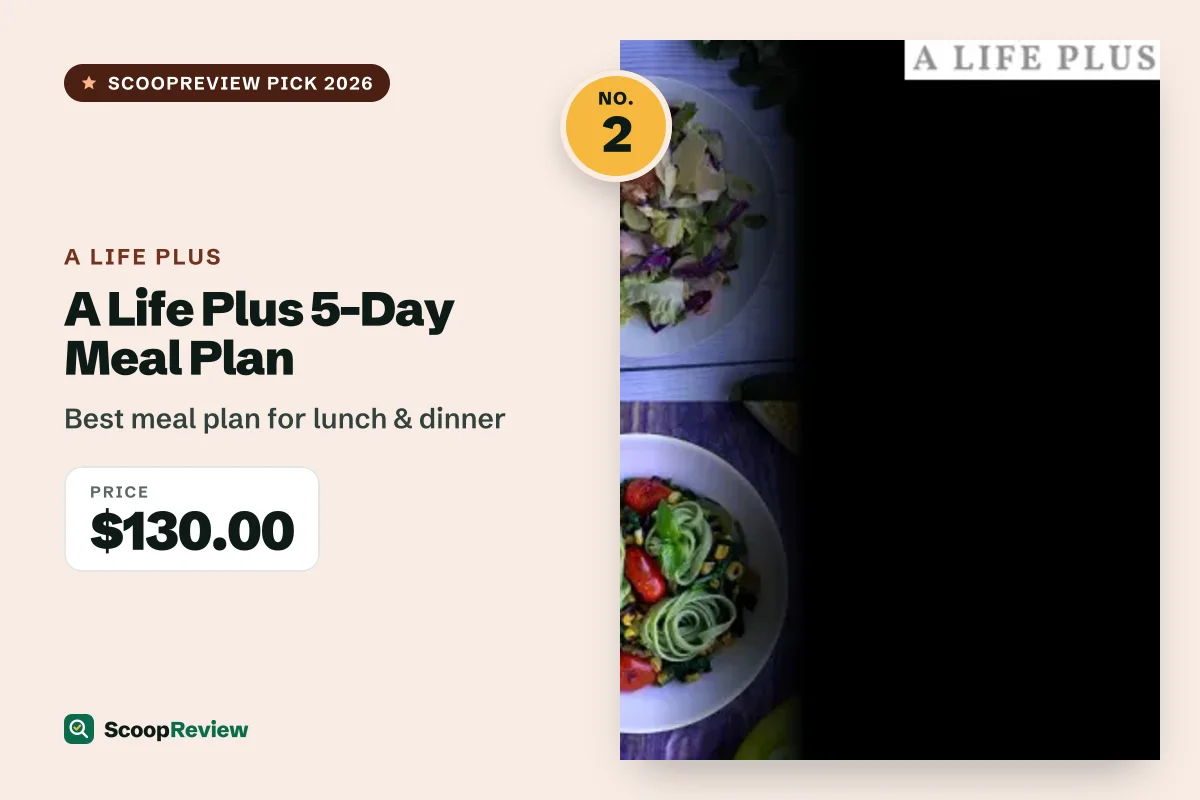 A Life Plus 5-Day Meal Plan – Best meal plan for lunch & dinner