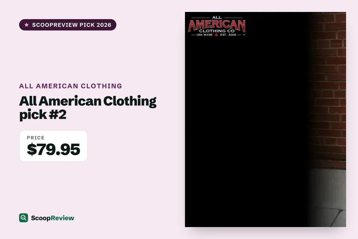 All American Clothing product 2 – All American Clothing review 2026