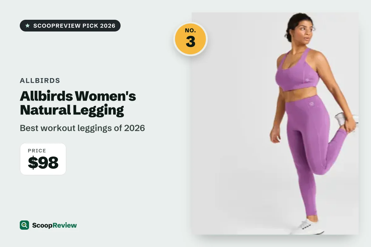 Allbirds Women's Natural Legging – Best workout leggings of 2026