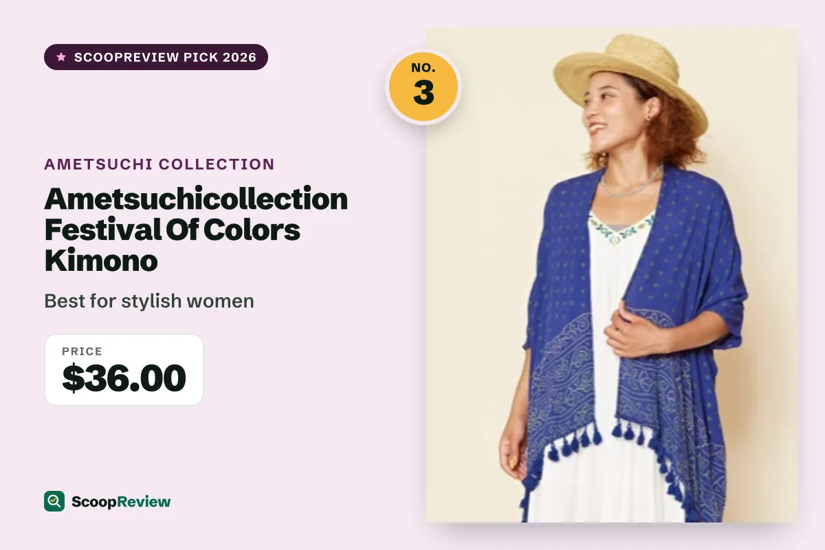 Ametsuchicollection Festival Of Colors Kimono – Best for stylish women