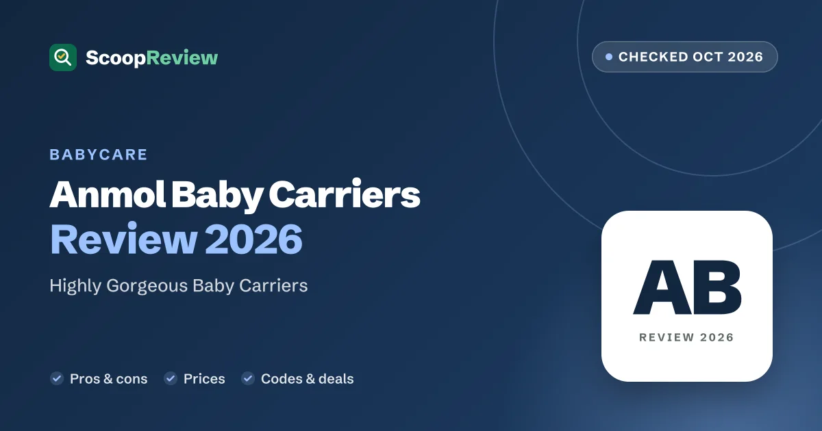 Anmol Baby Carriers review 2026