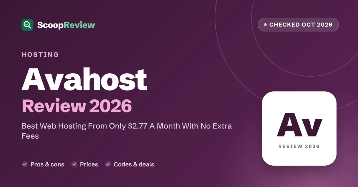 Avahost review 2026