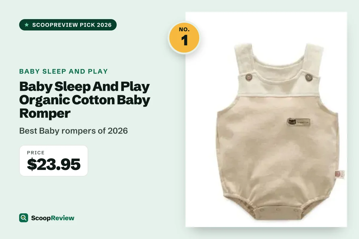 Baby Sleep And Play Organic Cotton Baby Romper – Best Baby rompers of 2026