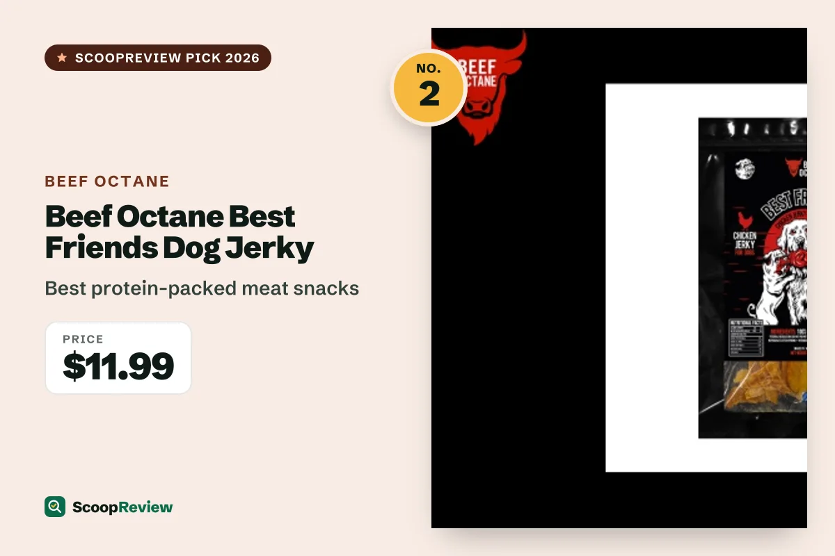 Beef Octane Best Friends Dog Jerky – Best protein-packed meat snacks
