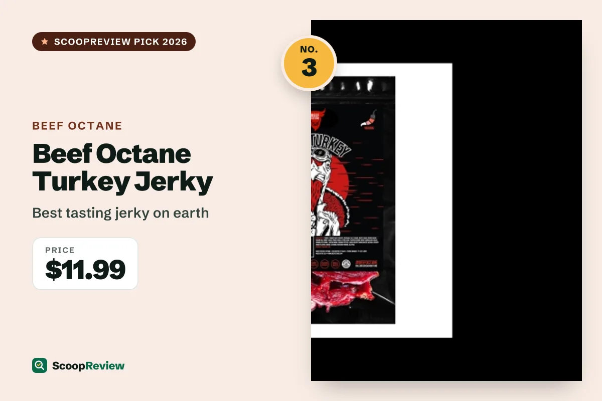 Beef Octane Turkey Jerky – Best tasting jerky on earth