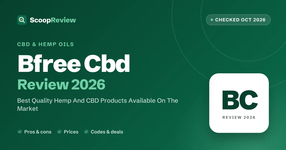 Bfree Cbd review 2026