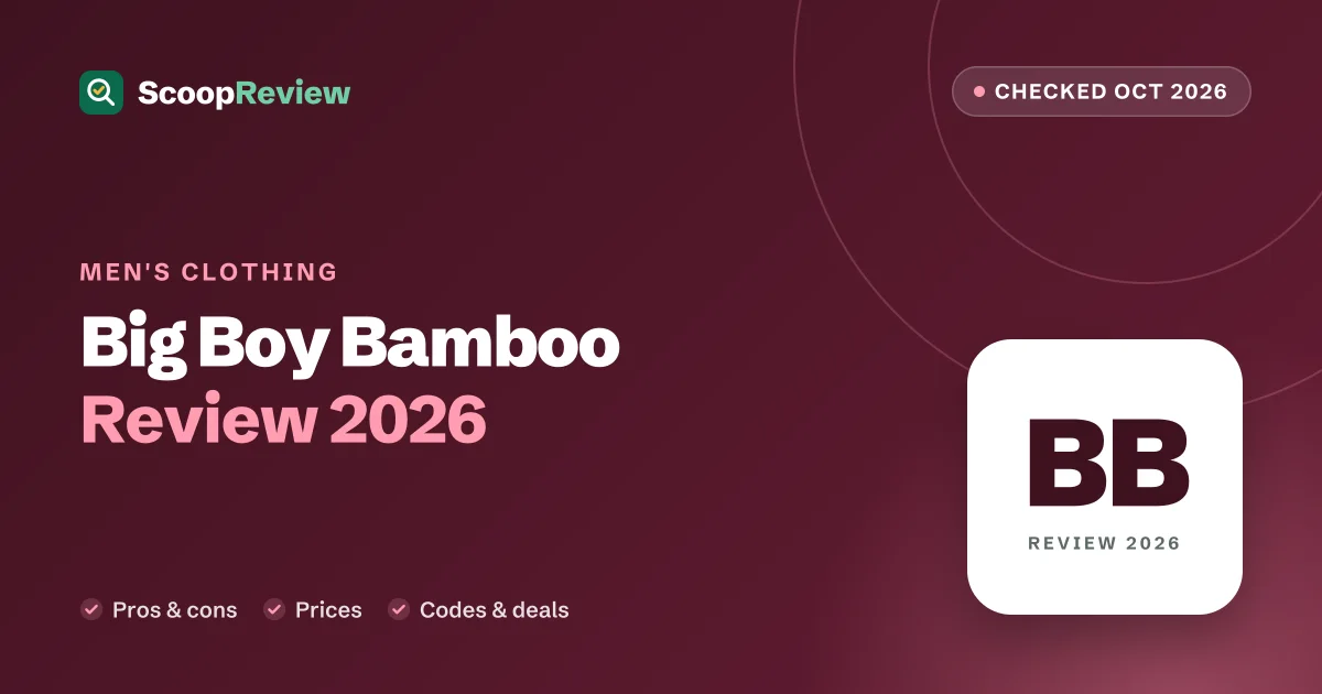 Big Boy Bamboo review 2026