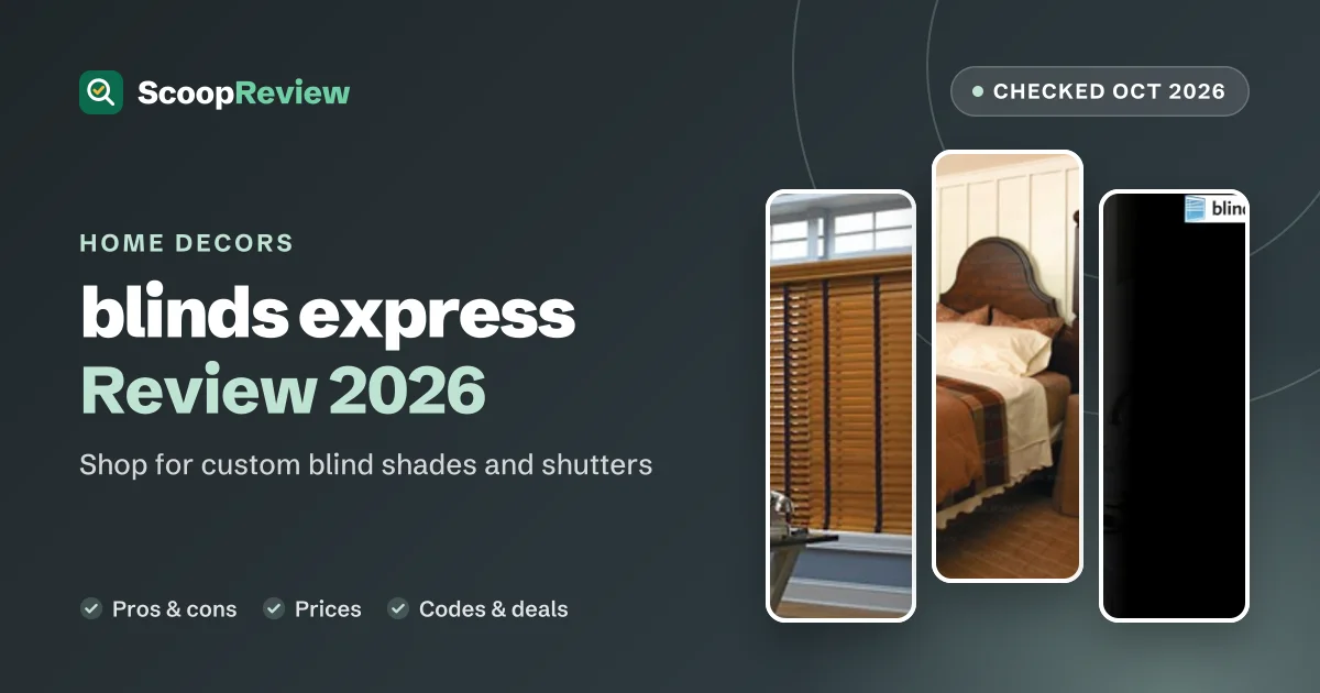 Blinds Express review 2026