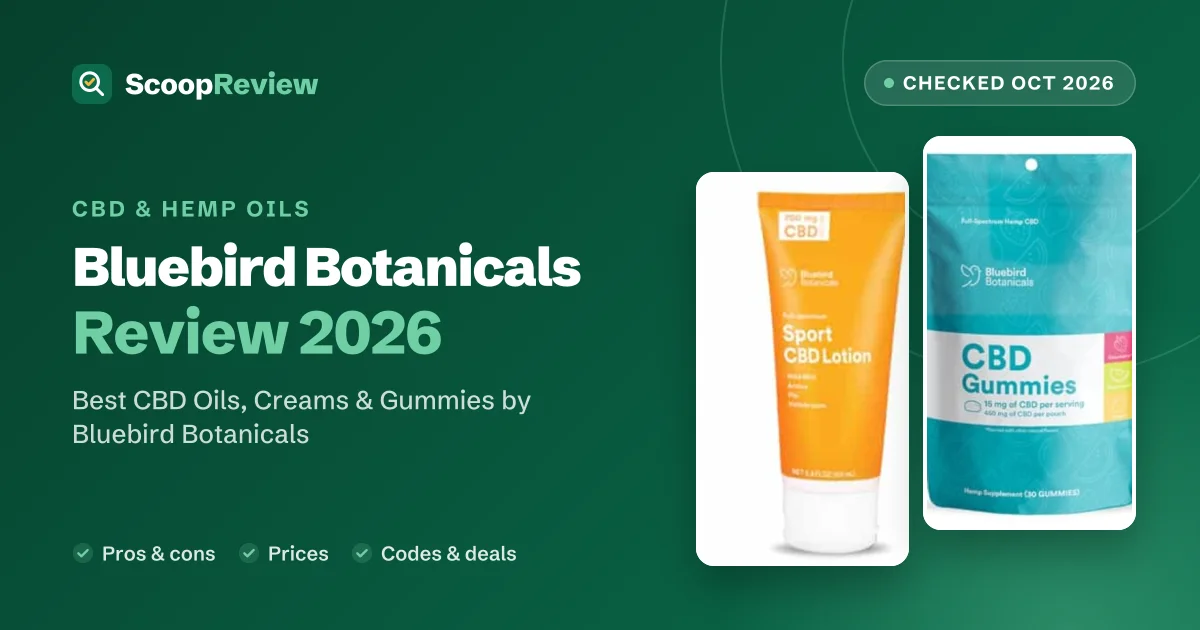Bluebird Botanicals review 2026