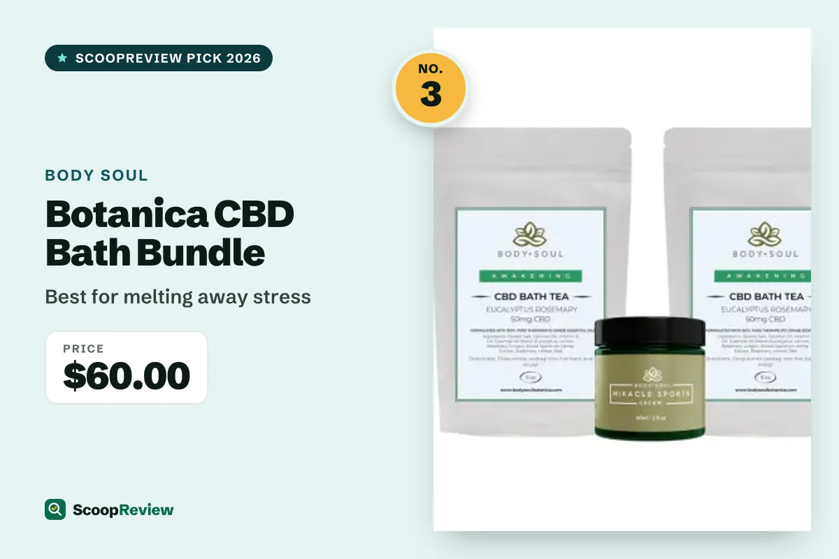 Botanica CBD Bath Bundle – Best for melting away stress