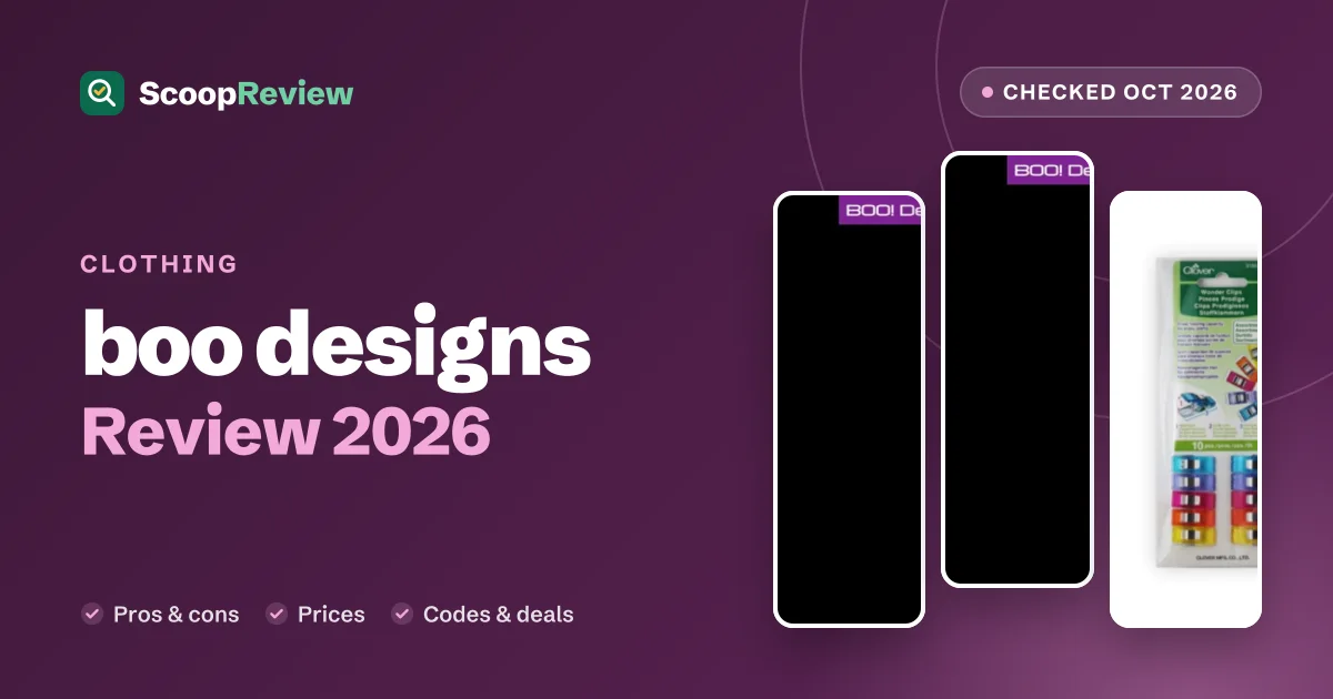 Boo Designs review 2026