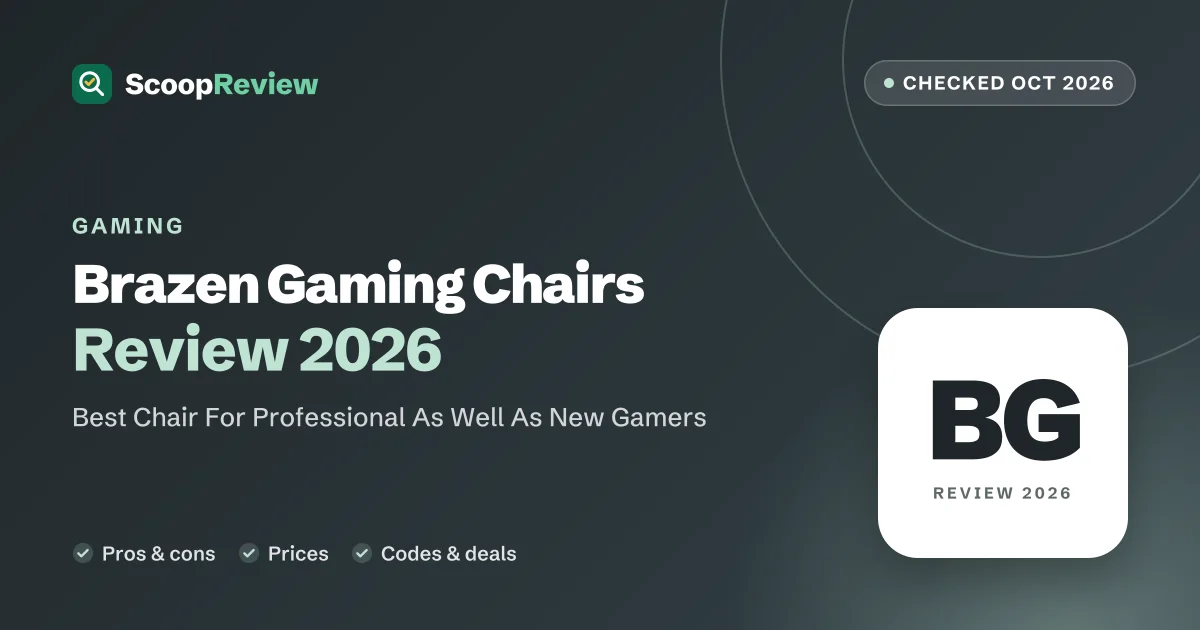 Brazen Gaming Chairs review 2026