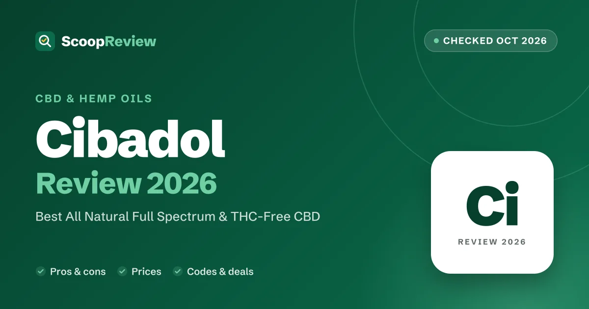 Cibadol review 2026