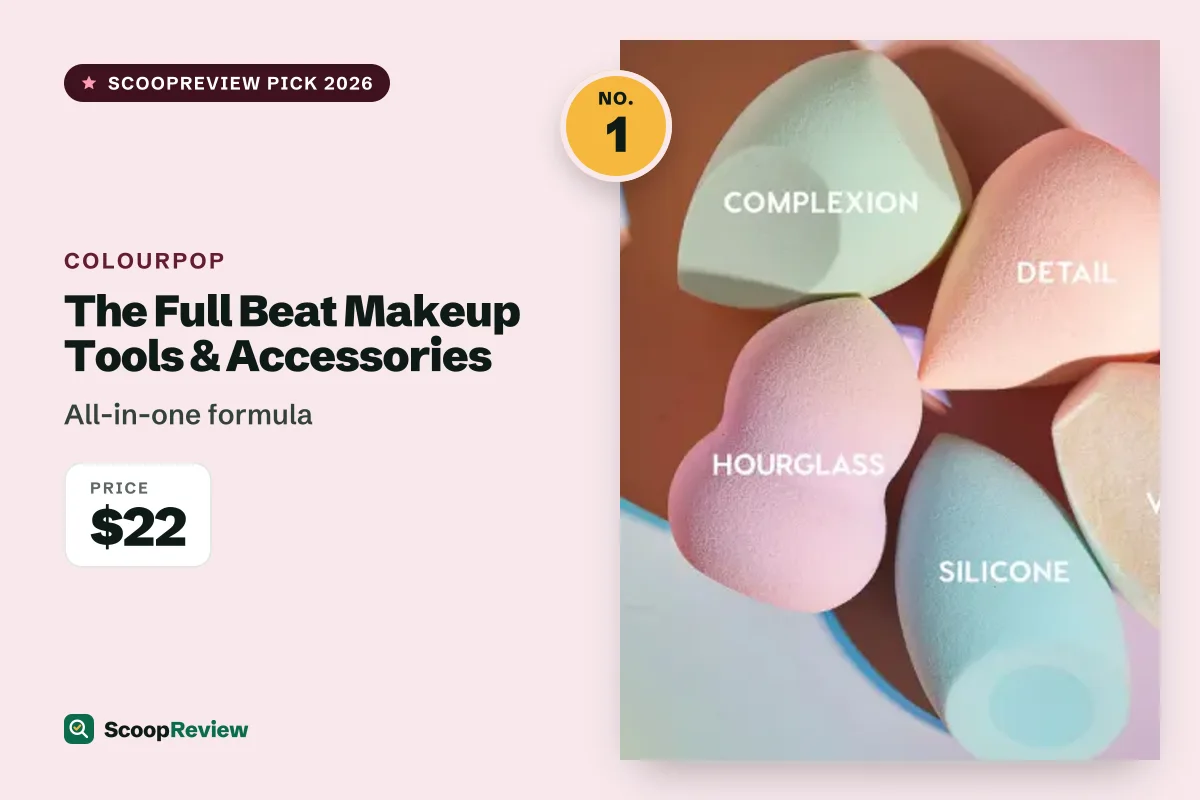 The Full Beat Makeup Tools & Accessories – All-in-one formula
