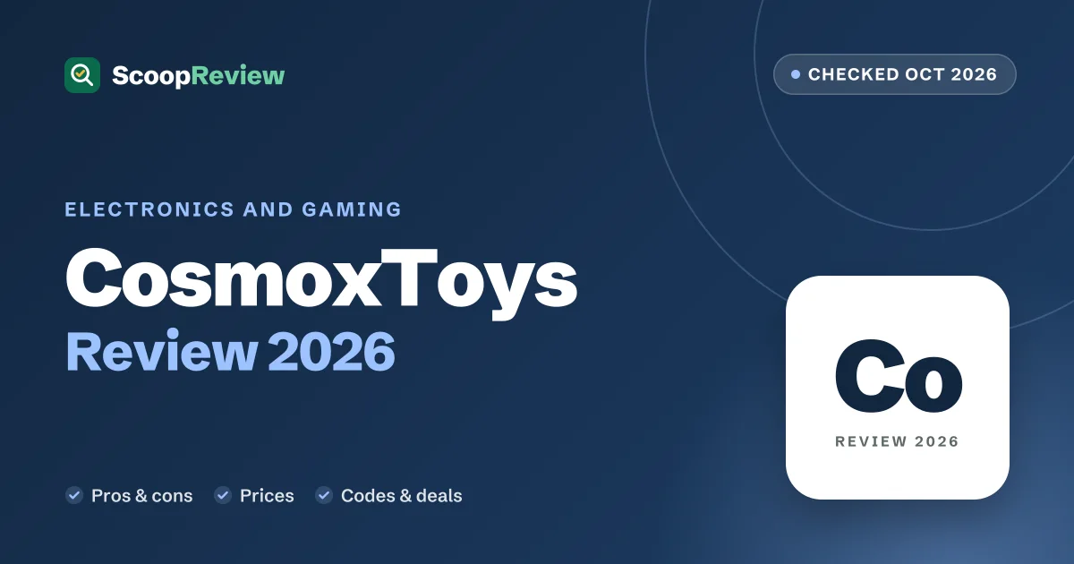 Cosmoxtoys review 2026