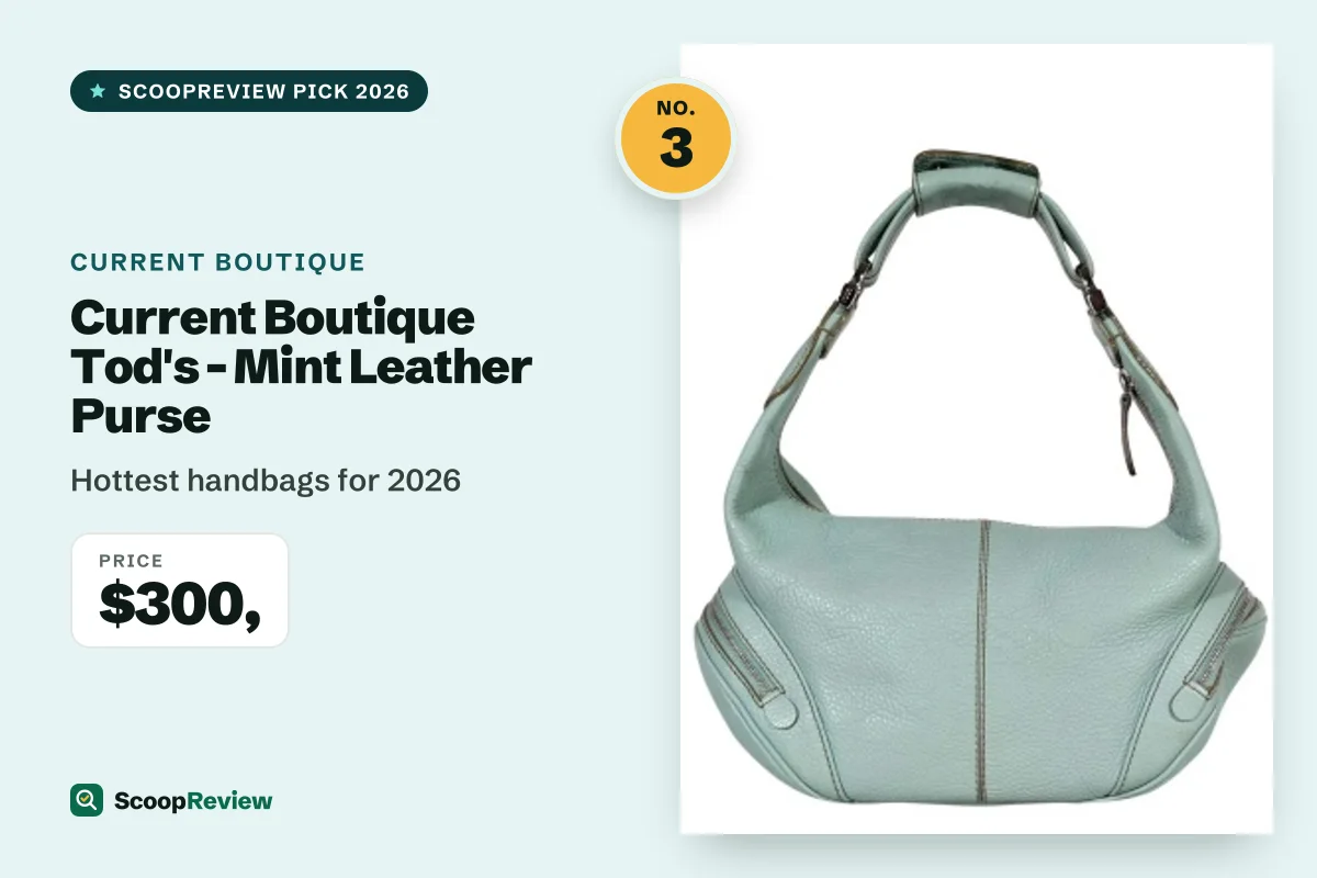 Current Boutique Tod's - Mint Leather Purse – Hottest handbags for 2026