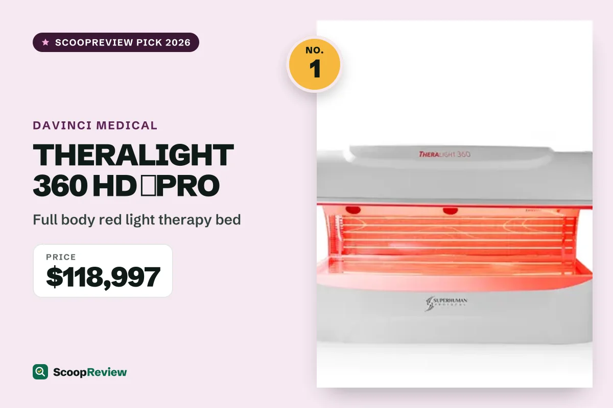 THERALIGHT 360 HD PRO – Full body red light therapy bed