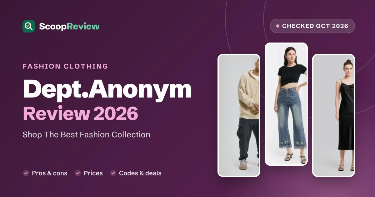 Dept Anonym review 2026