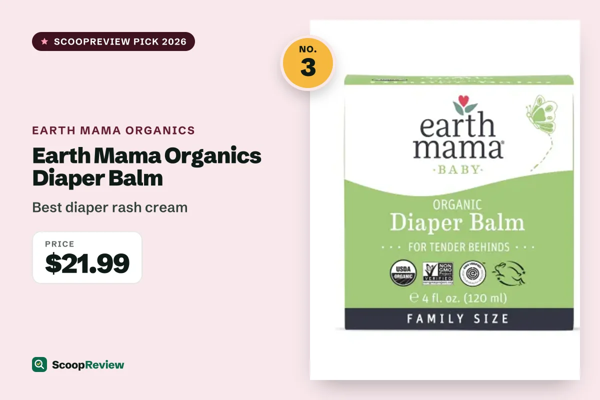 Earth Mama Organics Diaper Balm – Best diaper rash cream