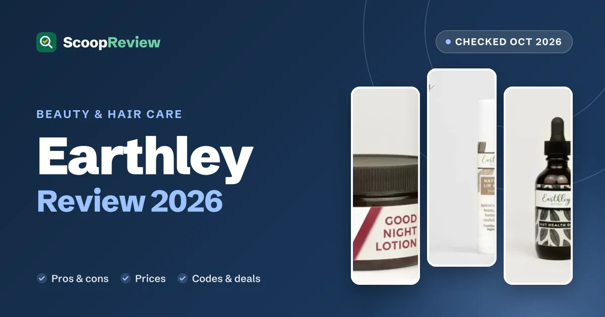 Earthley review 2026