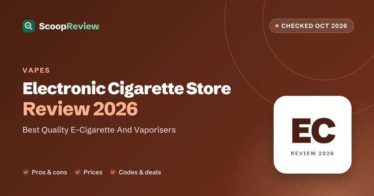 Electronic Cigarette Store review 2026