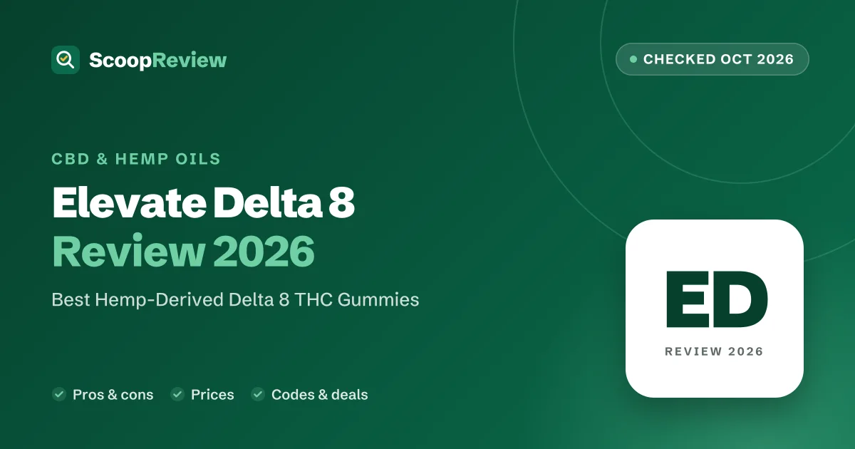 Elevate Delta 8 review 2026