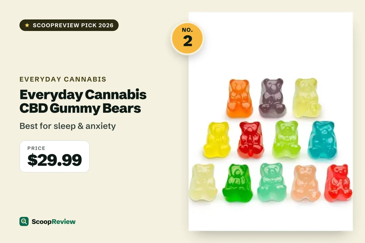 Everyday Cannabis CBD Gummy Bears – Best for sleep & anxiety