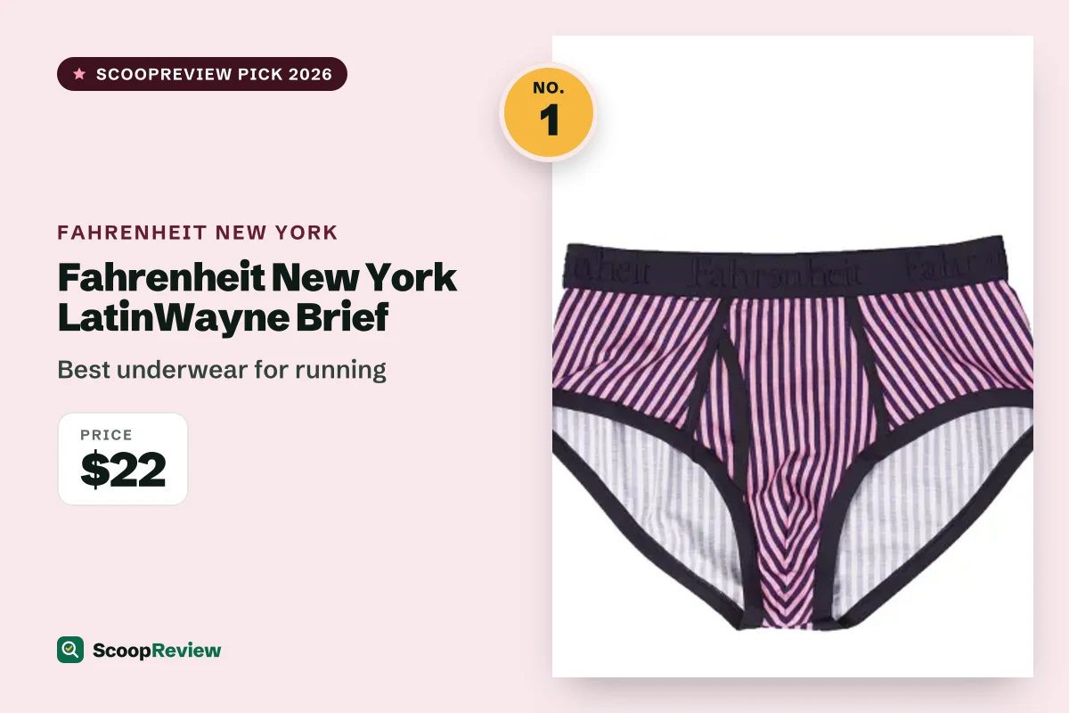 Fahrenheit New York LatinWayne Brief – Best underwear for running