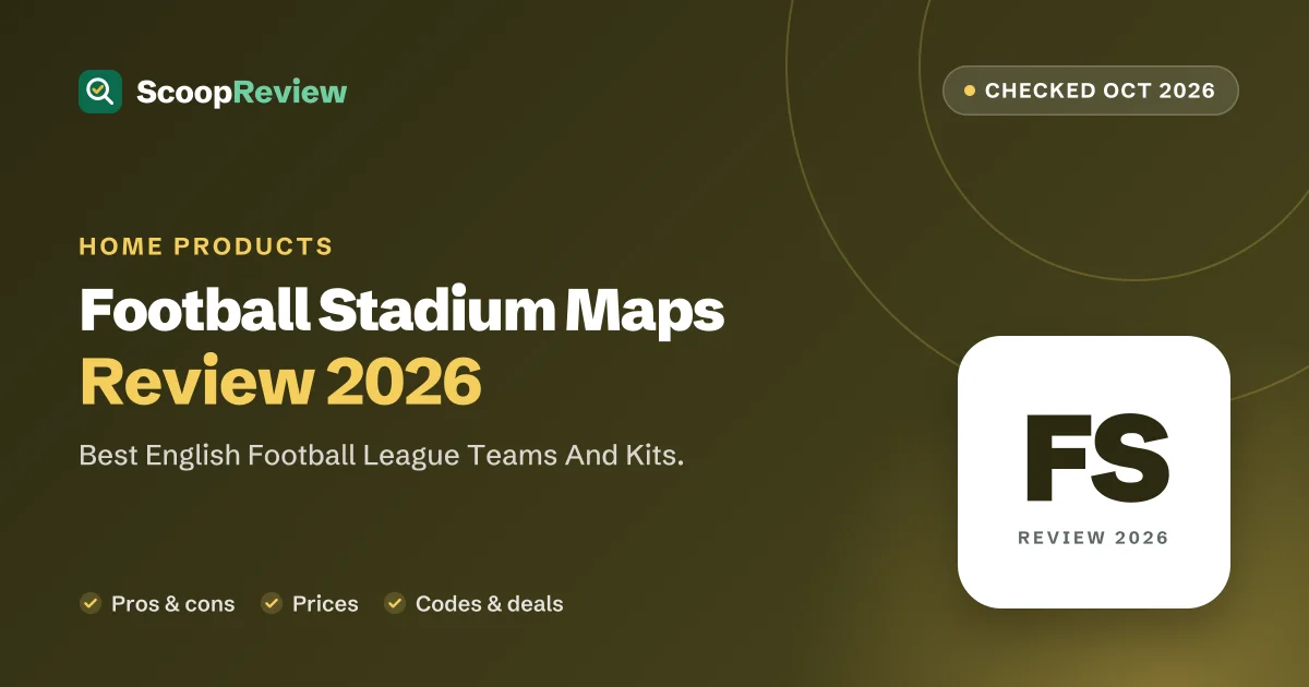 Football Stadium Maps review 2026