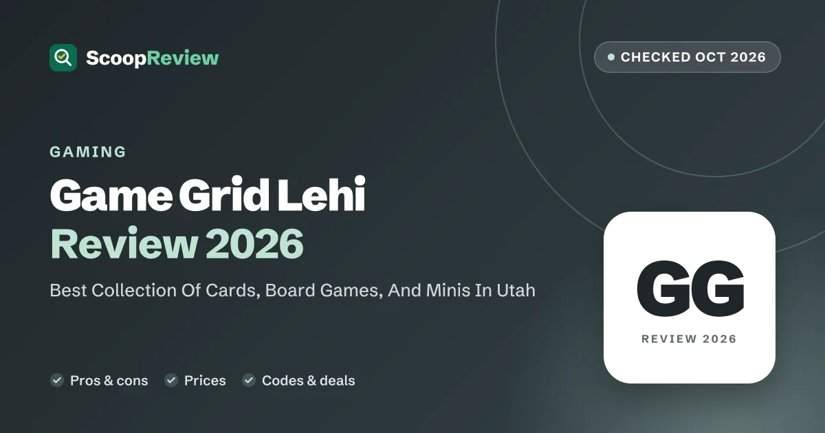 Game Grid Lehi review 2026