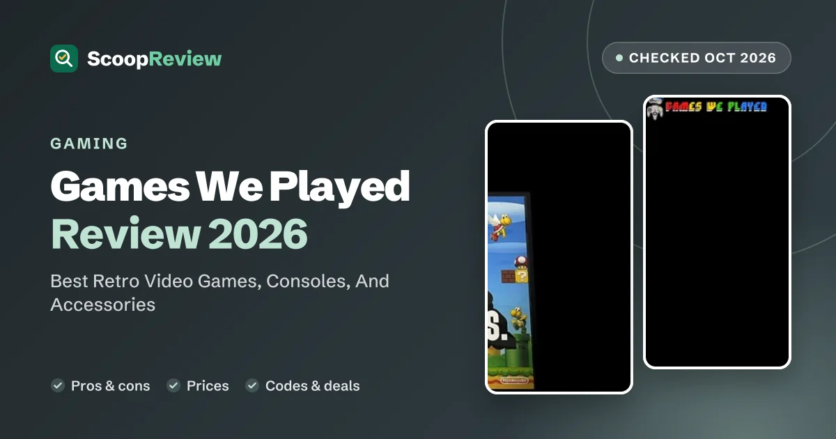 Games We Played review 2026