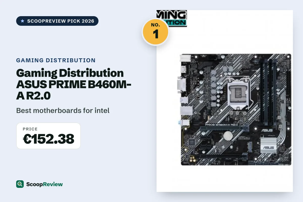 Gaming Distribution ASUS PRIME B460M-A R2.0 – Best motherboards for intel