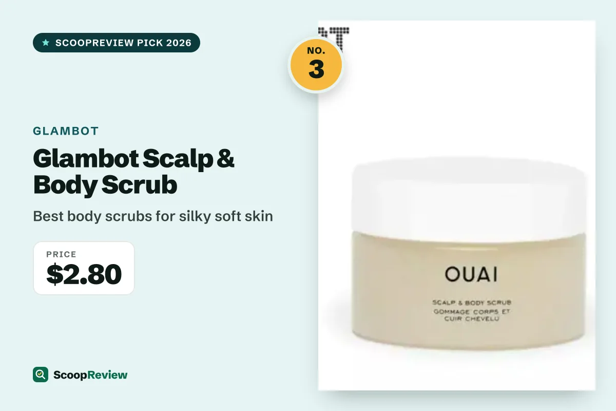 Glambot Scalp & Body Scrub – Best body scrubs for silky soft skin