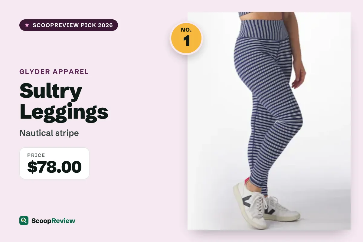 Sultry Leggings – Nautical stripe