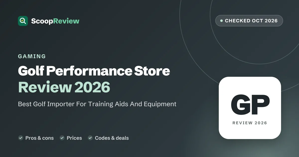 Golf Performance Store review 2026