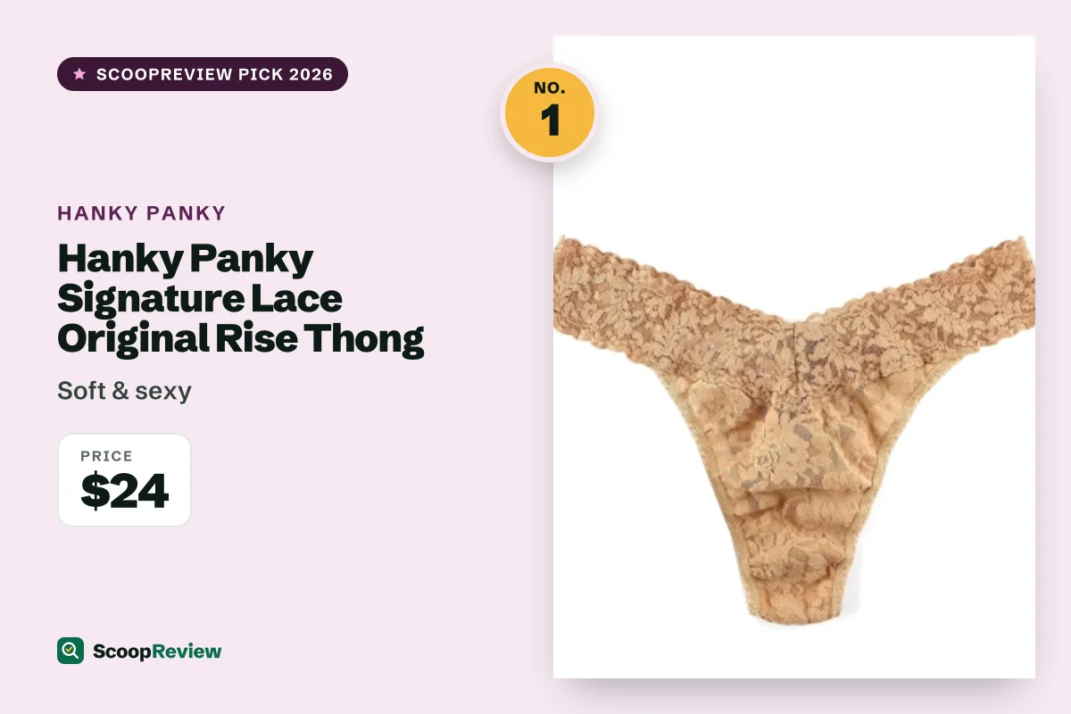 Hanky Panky Signature Lace Original Rise Thong – Soft & sexy
