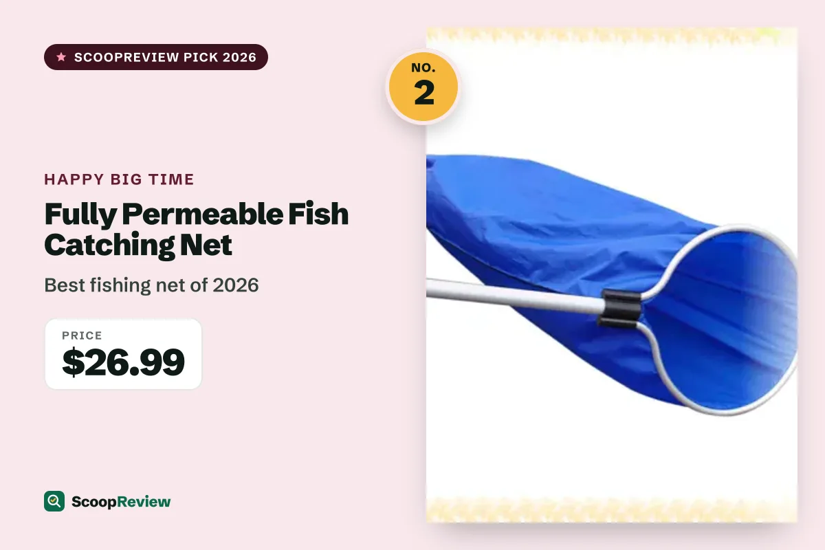Fully Permeable Fish Catching Net – Best fishing net of 2026