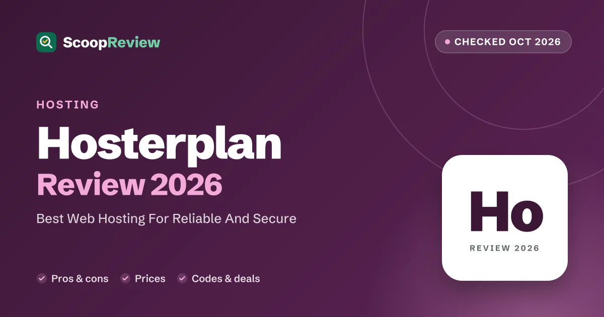 Hosterplan review 2026