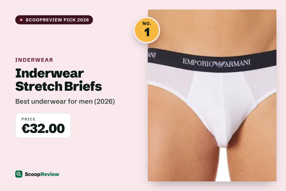 Inderwear Stretch Briefs – Best underwear for men (2026)