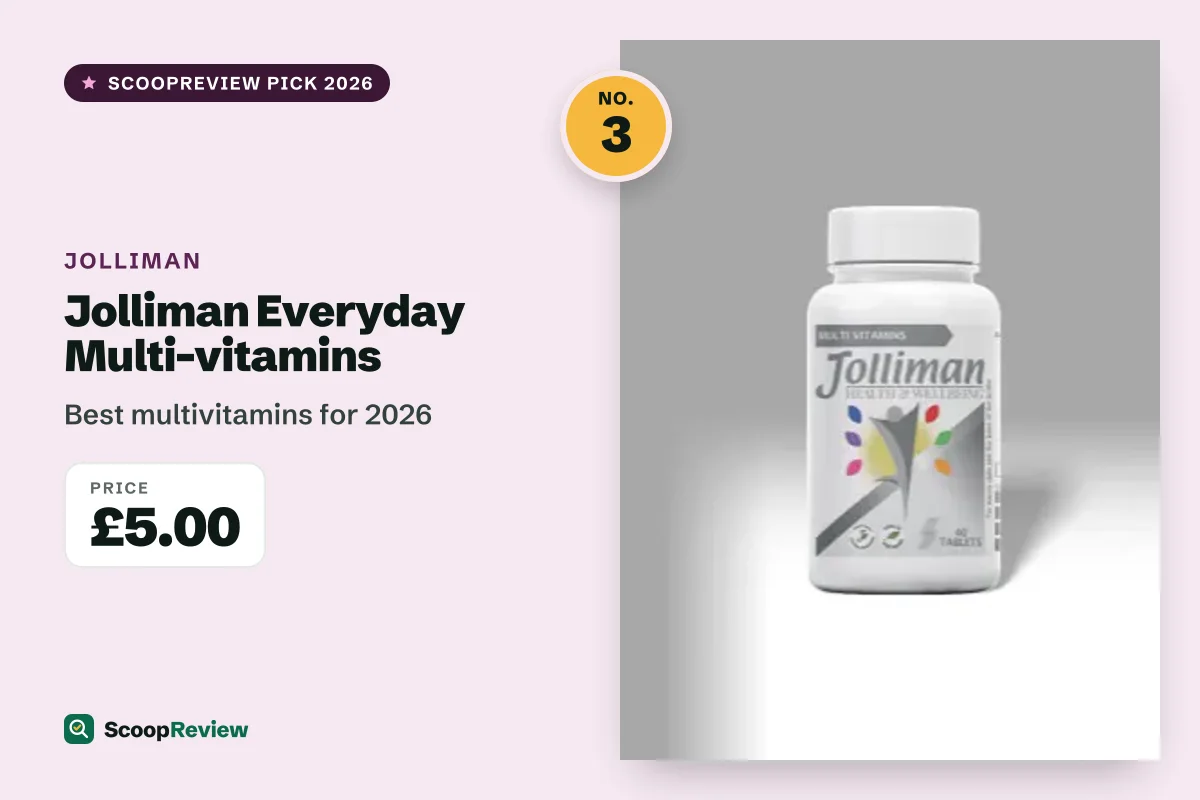 Jolliman Everyday Multi-vitamins – Best multivitamins for 2026