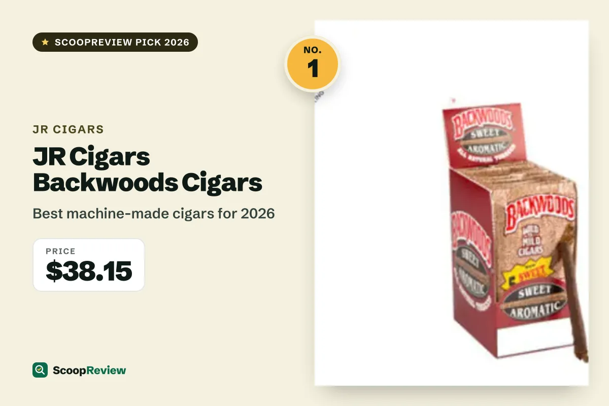 JR Cigars Backwoods Cigars – Best machine-made cigars for 2026