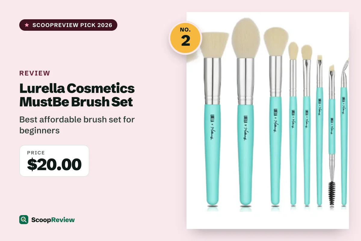Lurella Cosmetics MustBe Brush Set – Best affordable brush set for beginners