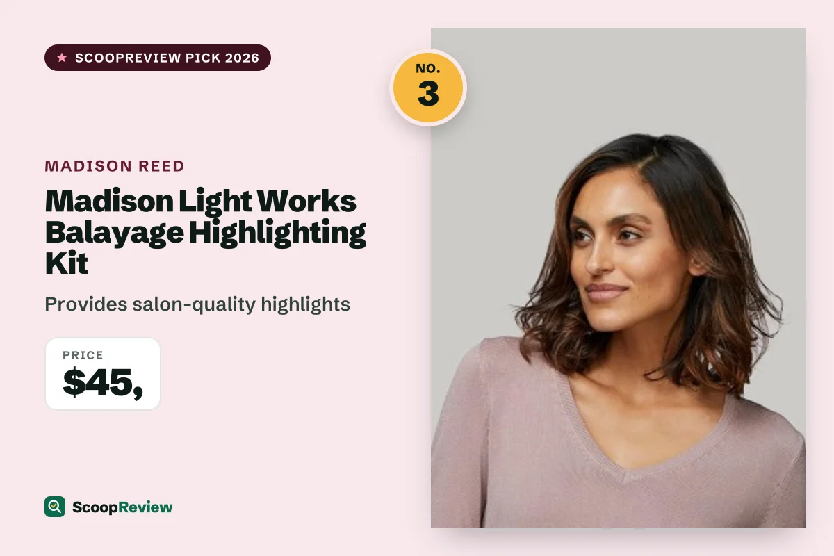 Madison Light Works Balayage Highlighting Kit – Provides salon-quality highlights