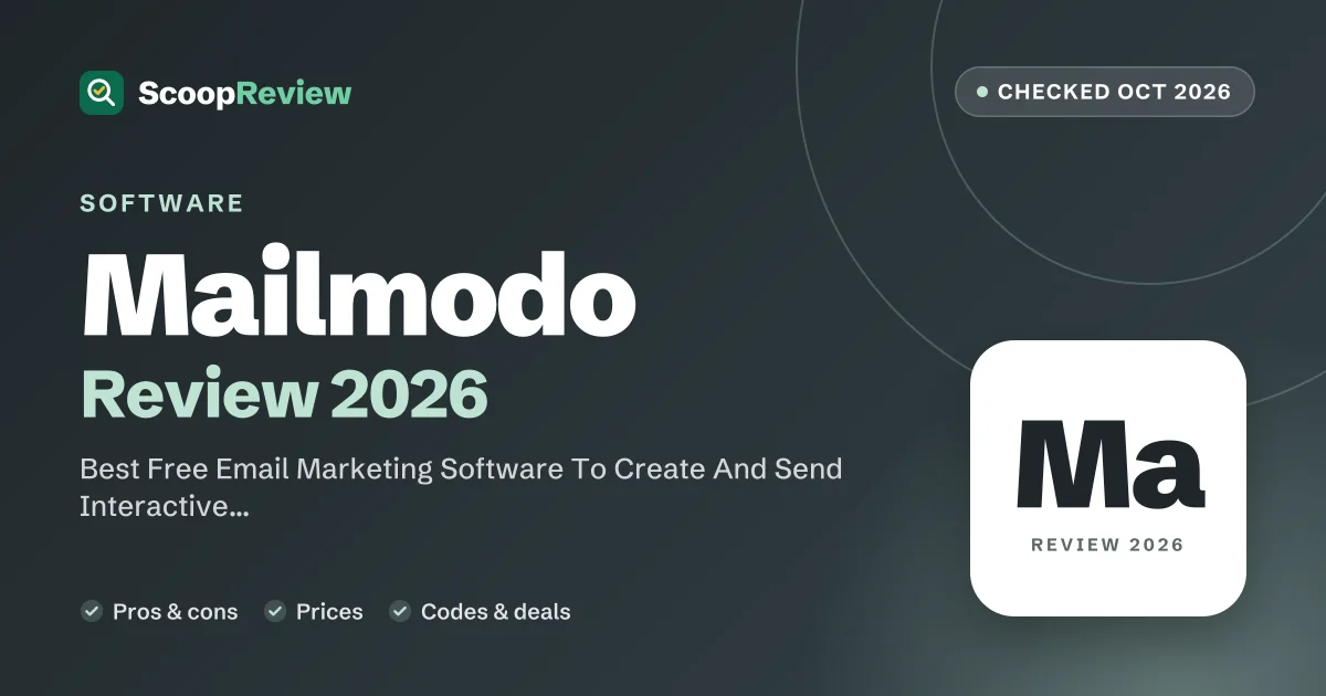 Mailmodo review 2026