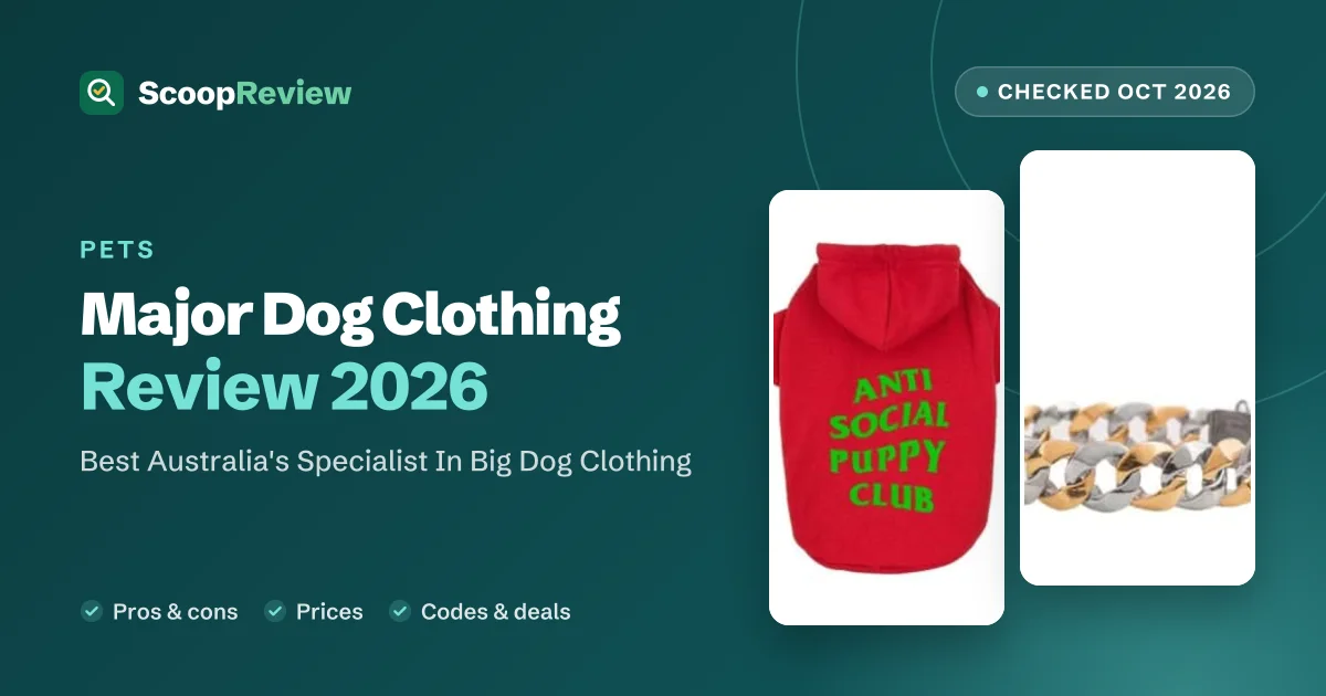 Major Dog Clothing review 2026