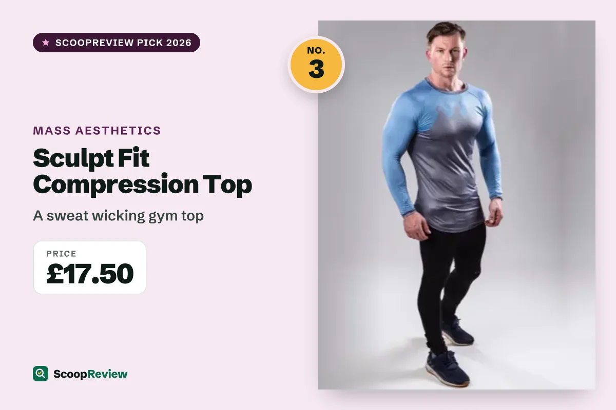 Sculpt Fit Compression Top – A sweat wicking gym top